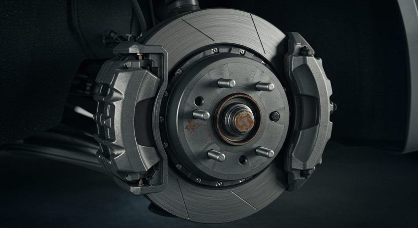 ハイブリッド車のブレーキの画像