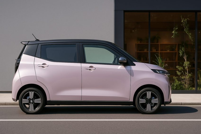 電気自動車のNISSAN SAKURA