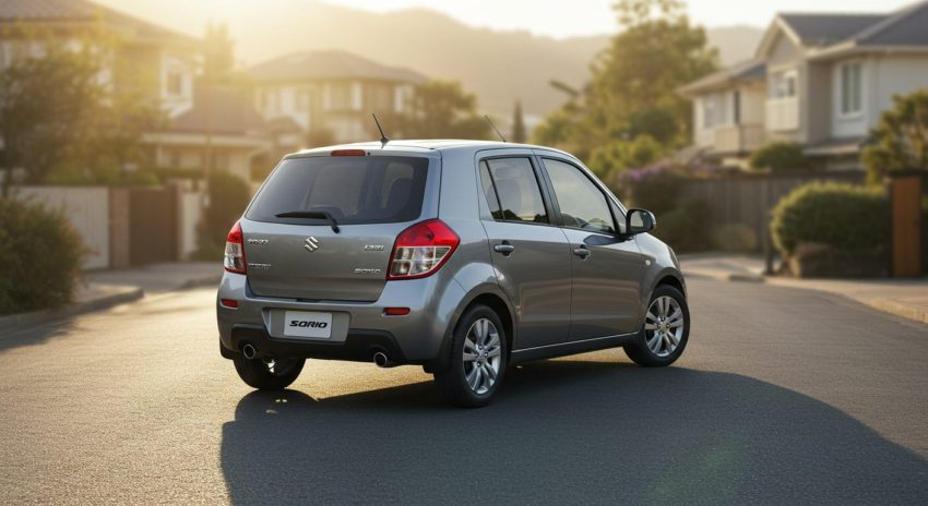 パラレルハイブリッド方式を採用したスズキソリオの画像