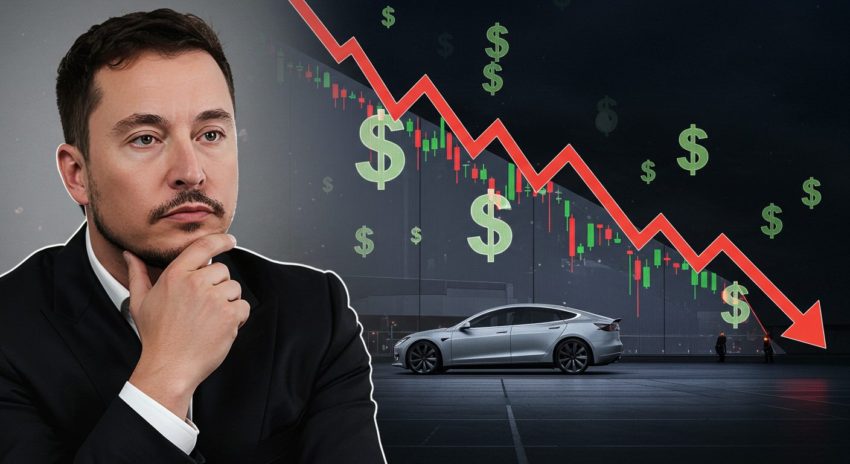 イーロンマスクとテスラ車