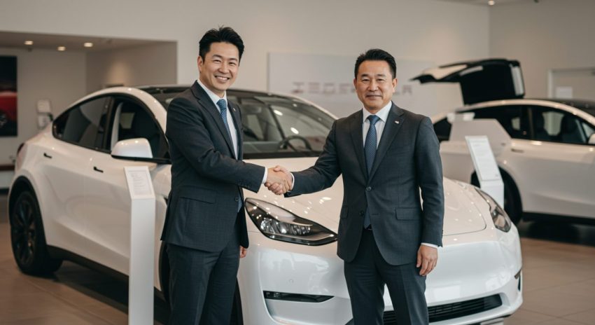 電気自動車のテスラをお得に買えてうれしい