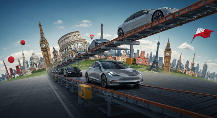 世界各地で生産されるテスラ