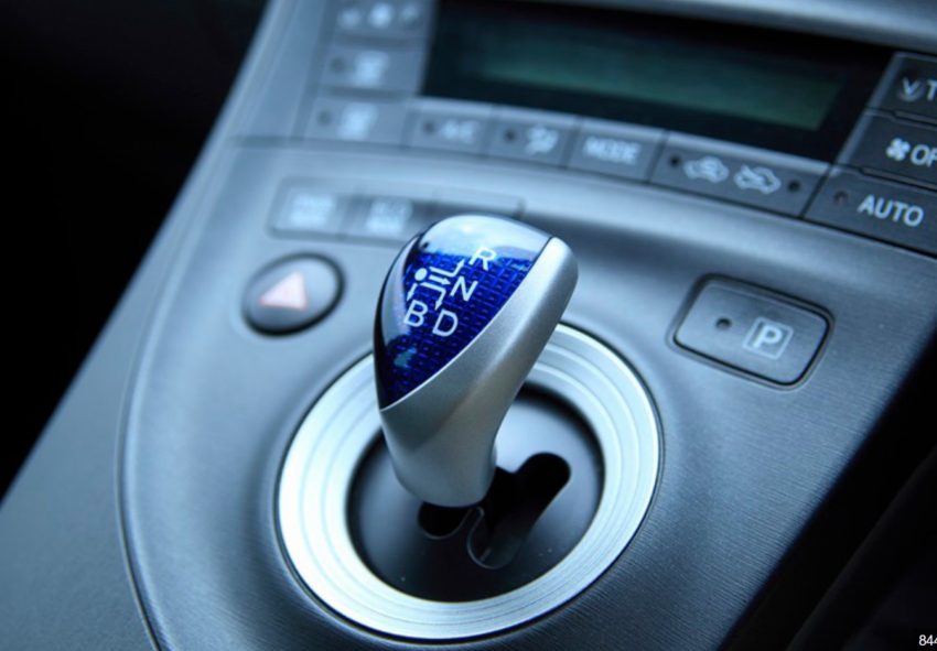 プリウス30系のギアチェンジレバーの画像