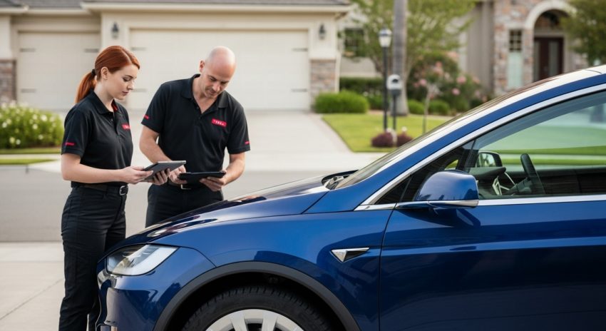 自宅に出張してメンテナンスをする画像