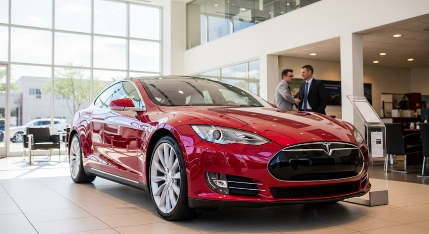 認定中古車のテスラ