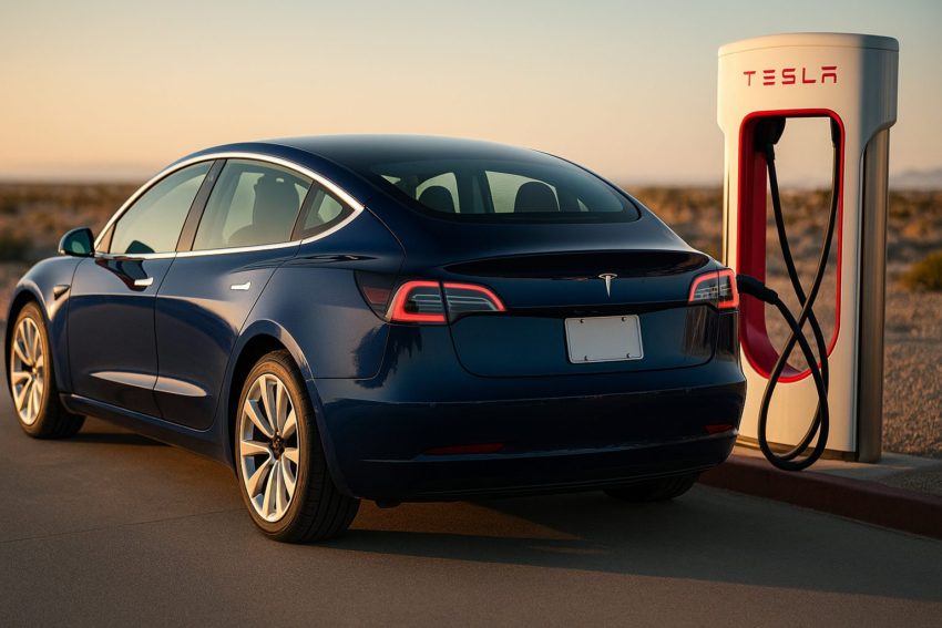電気自動車のテスラ